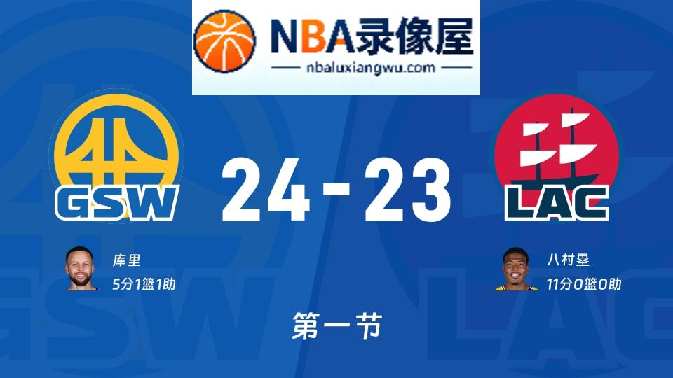 勇士vs快船第一节战报,勇士vs快船第一节比分结果,NBA