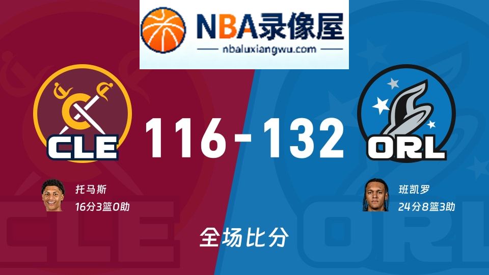 骑士vs魔术战报,骑士vs魔术比分结果,NBA