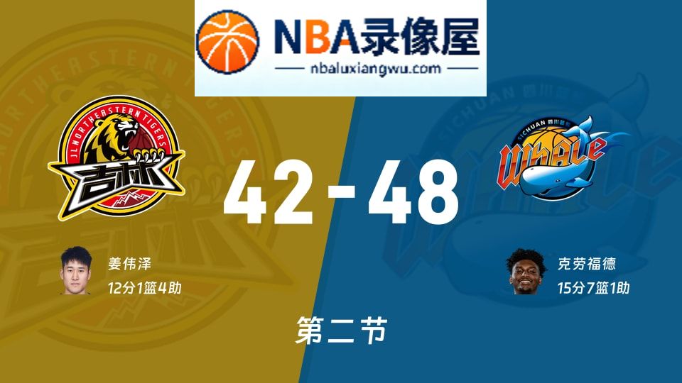 吉林vs四川第二节战报,吉林vs四川第二节比分结果,CBA