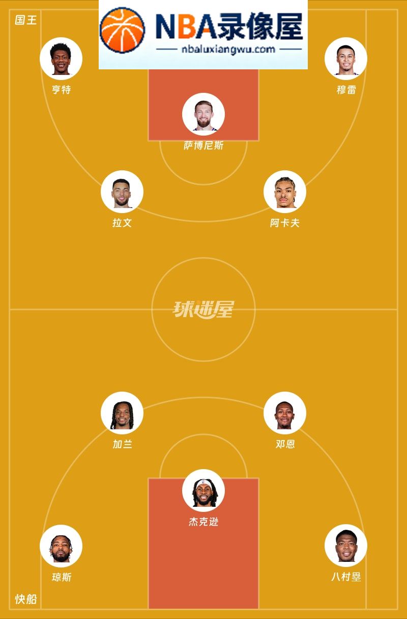 国王vs快船首发,国王vs快船首发阵容,NBA