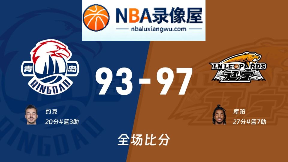 青岛vs辽宁战报,青岛vs辽宁比分结果,CBA