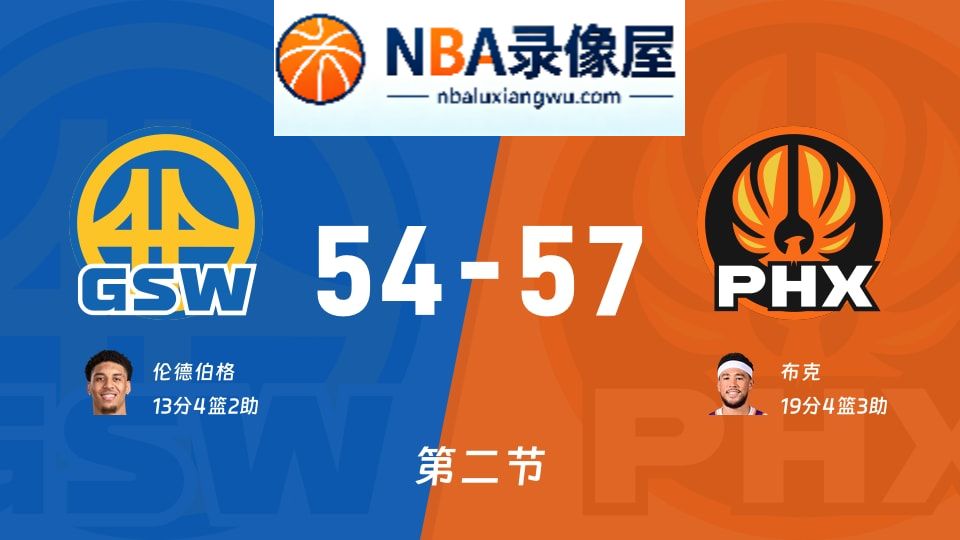 勇士vs太阳第二节战报,勇士vs太阳第二节比分结果,NBA
