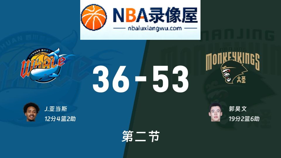 四川vs同曦第二节战报,四川vs同曦第二节比分结果,CBA