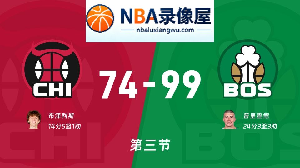 公牛vs凯尔特人第三节战报,公牛vs凯尔特人第三节比分结果,NBA
