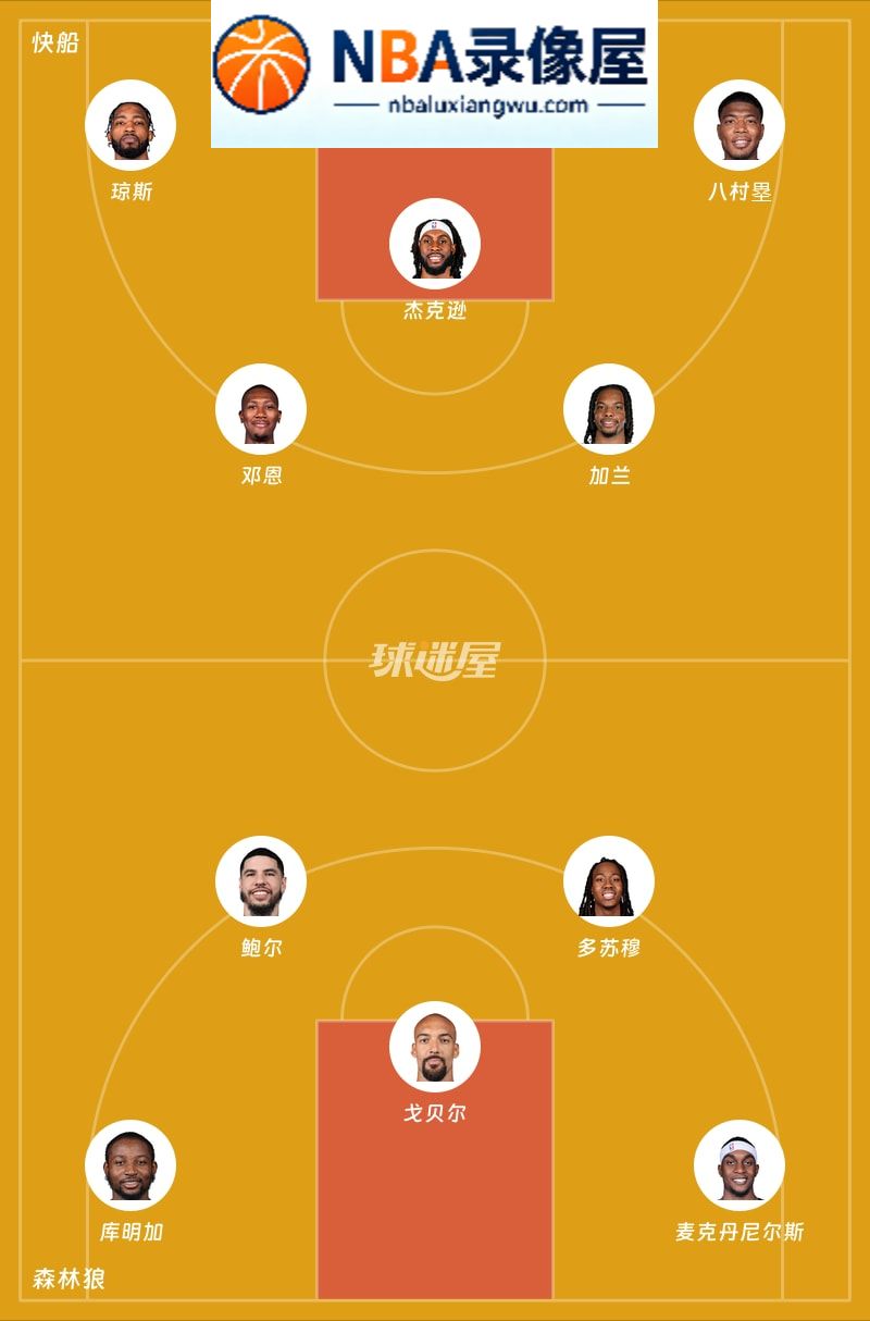 快船vs森林狼首发,快船vs森林狼首发阵容,NBA