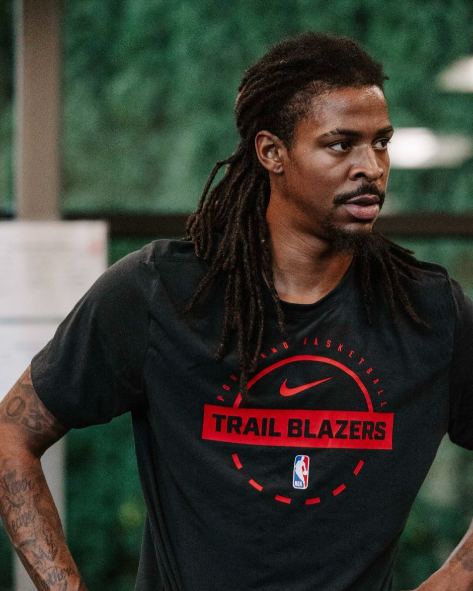 开拓者官方晒莫兰特训练，NBA官方转发：他已准备好