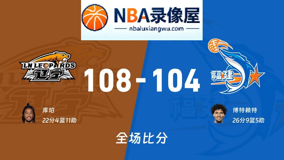 辽宁vs福建战报,辽宁vs福建比分结果,CBA
