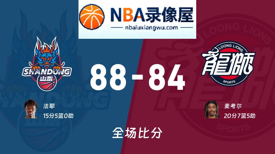 山东vs广州战报,山东vs广州比分结果,CBA