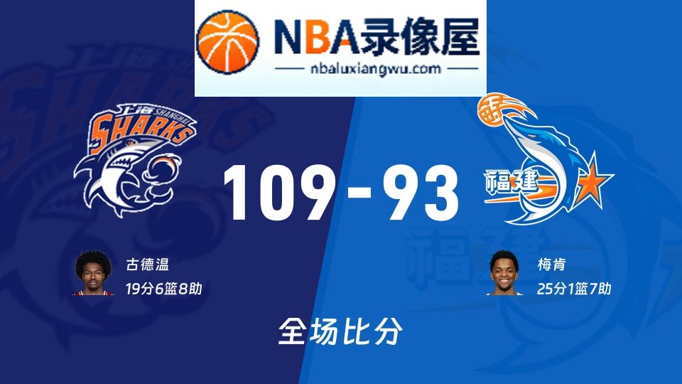 上海vs福建战报,上海vs福建比分结果,CBA