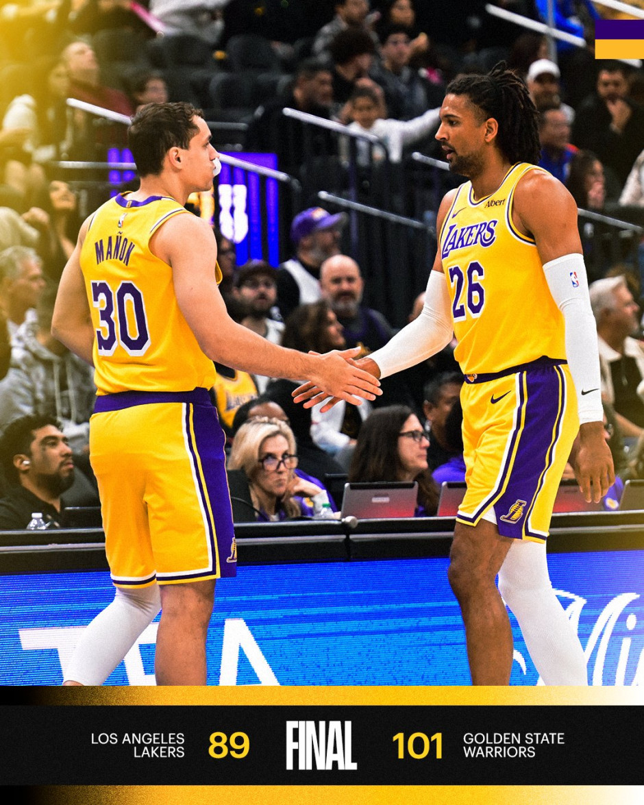 NBA回放全场录像高清：季前赛勇士vs湖人（10月14日）凯斯勒首秀11分