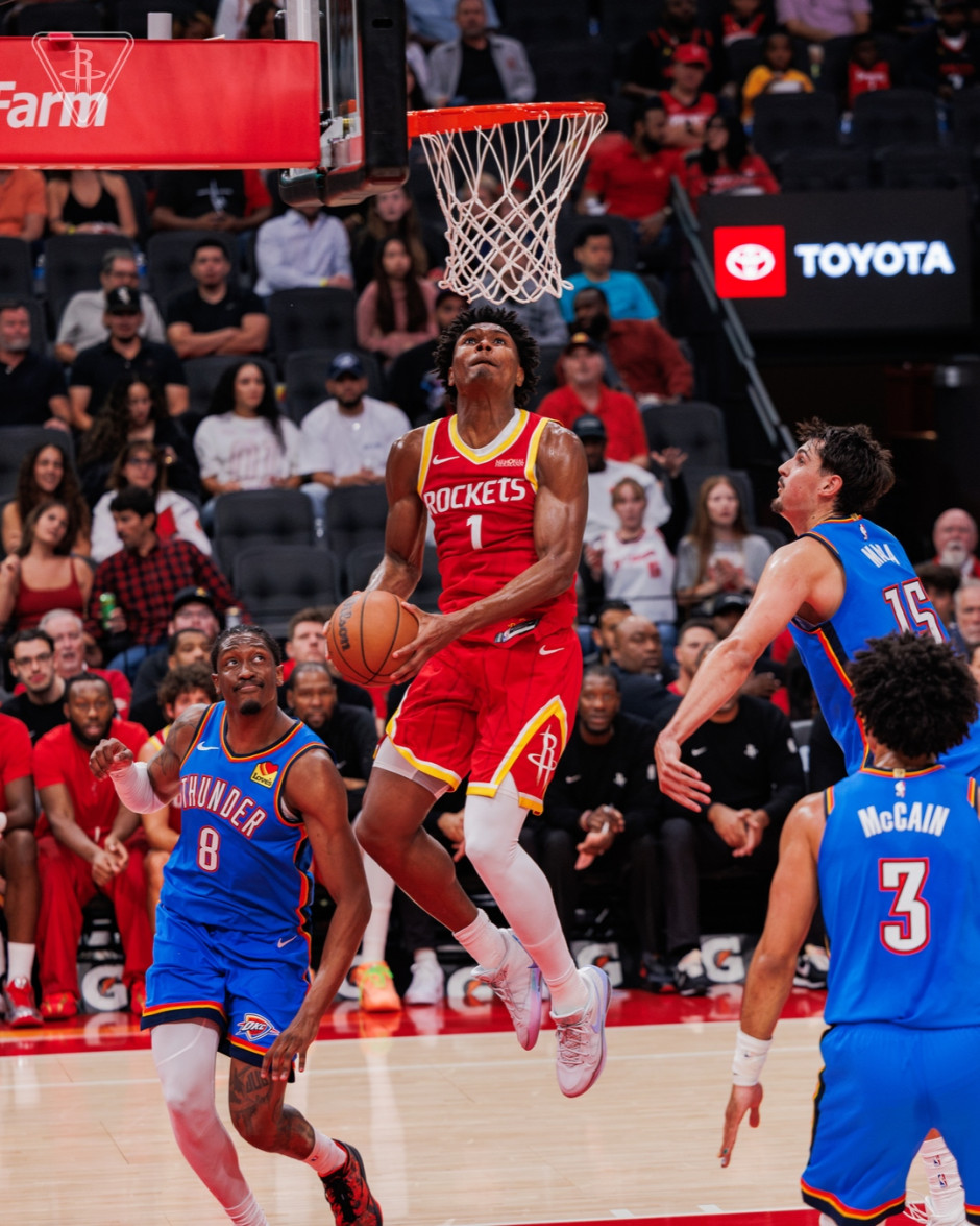 NBA回放全场录像高清：季前赛雷霆vs火箭（10月16日）附比赛数据战报