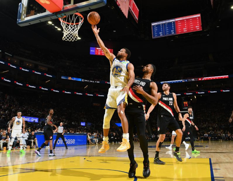 NBA回放全场录像高清：季前赛开拓者vs勇士（10月17日）附比赛数据战报