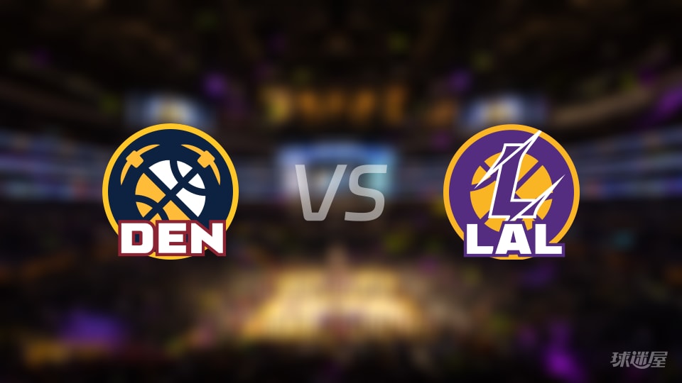 掘金vs湖人全场录像回放-NBA季前赛(2026年10月17日)