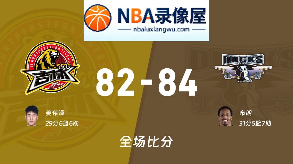 吉林vs北京战报,吉林vs北京比分结果,CBA