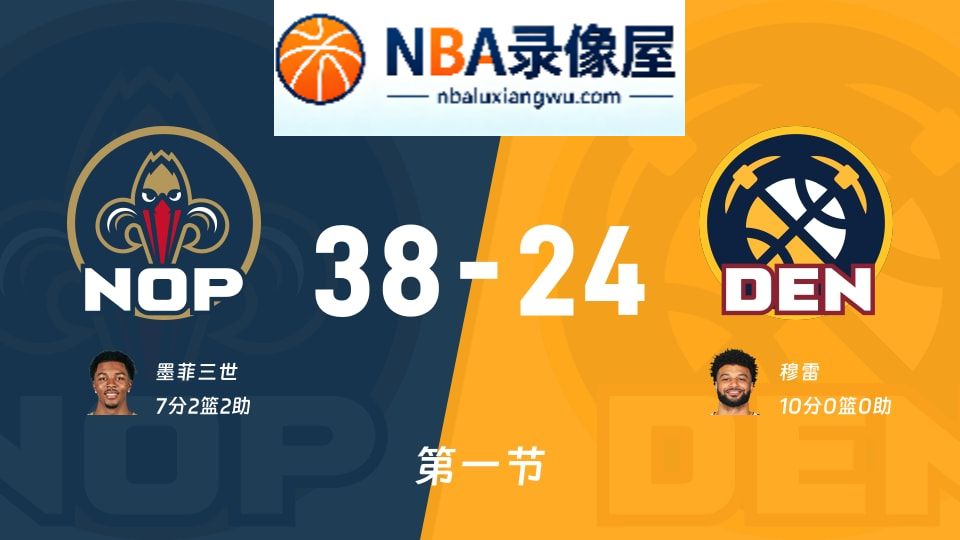 鹈鹕vs掘金第一节战报,鹈鹕vs掘金第一节比分结果,NBA