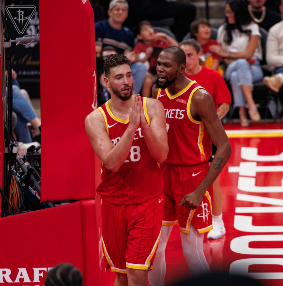 双杀老鹰+四连胜！NBA战报：火箭西部登顶，申京29+6断杜兰特22-附录像回放