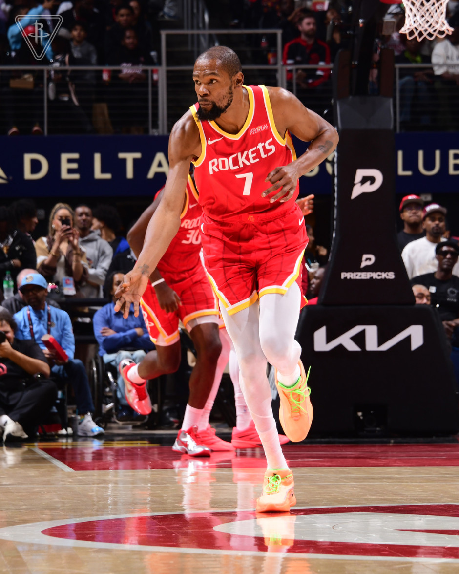 NBA高清直播在线直播：常规赛老鹰vs火箭（10月27日）杜兰特到位新鹰王