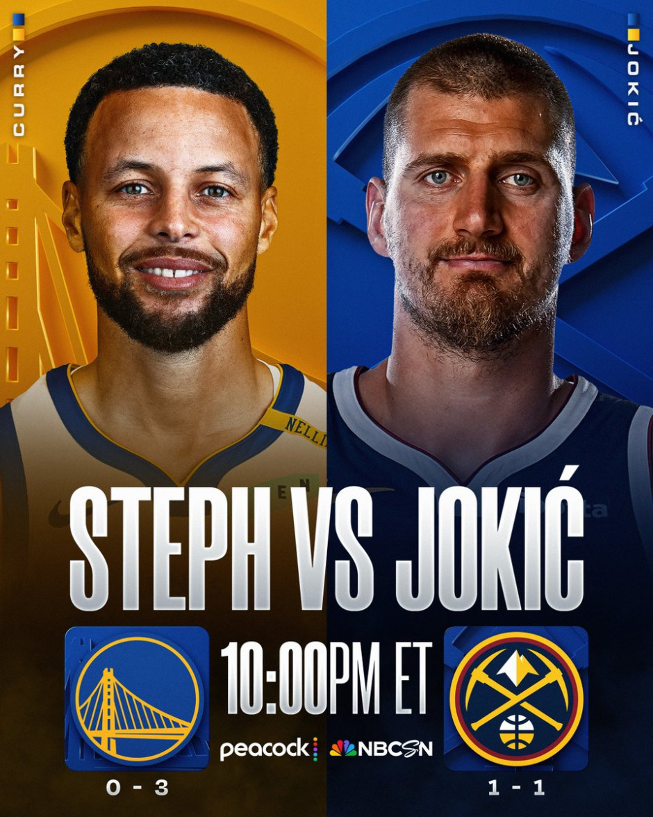 NBA常规赛勇士客场打掘金首发出炉！穆雷vs库里-附比赛直播