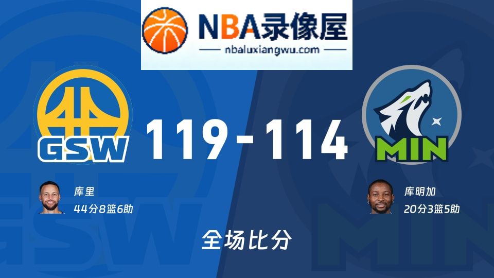 勇士vs森林狼战报,勇士vs森林狼比分结果,NBA