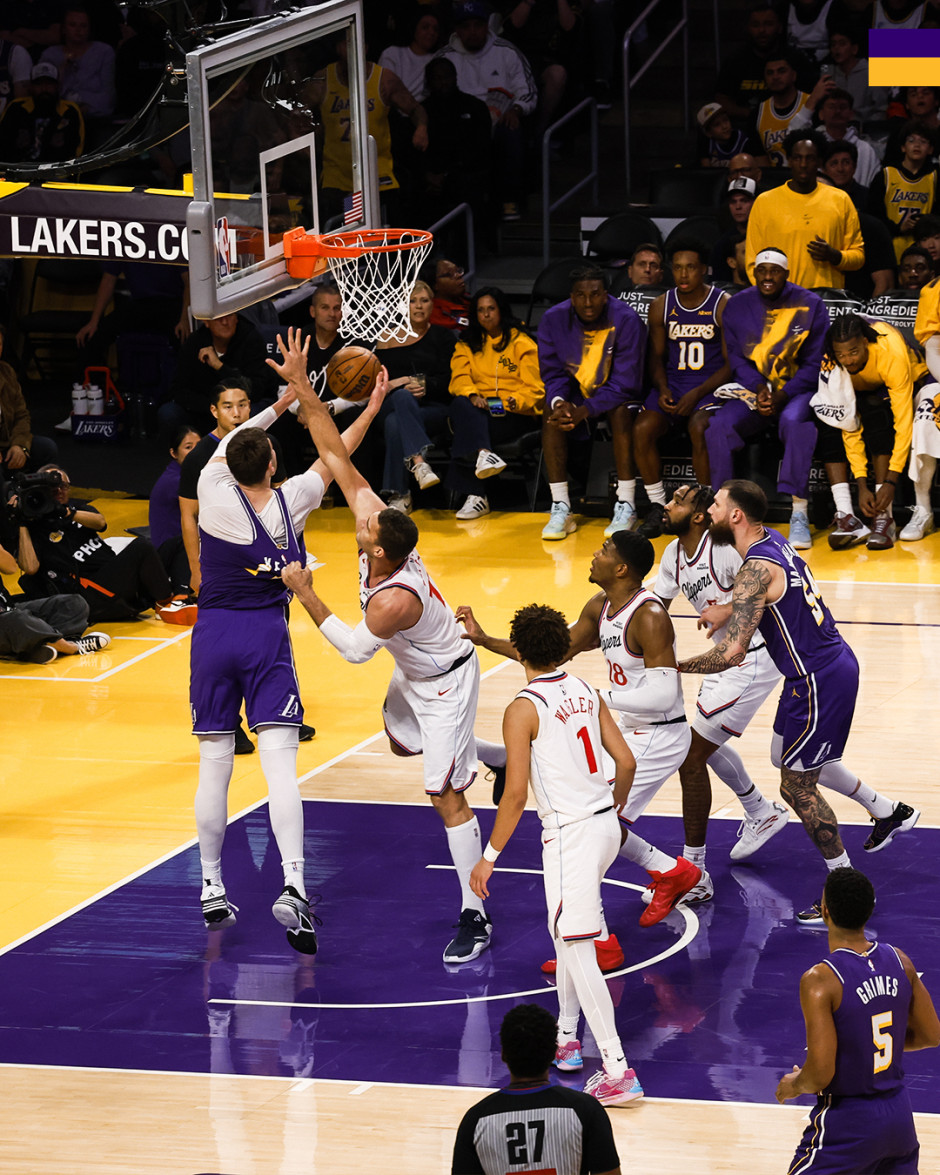 NBA高清直播在线直播：常规赛湖人vs快船（10月29日）八村垒缺席战旧主