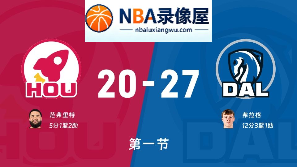 火箭vs独行侠第一节战报,火箭vs独行侠第一节比分结果,NBA