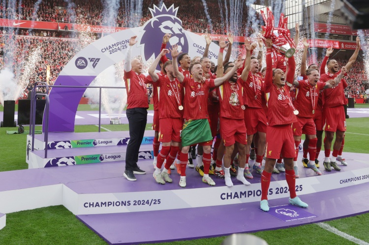 2025-26赛季英超夺冠赔率出炉:红军领跑 曼城枪手紧随其后 2025-26赛季英超夺冠赔率出炉:红军领跑 曼城枪手紧随其后