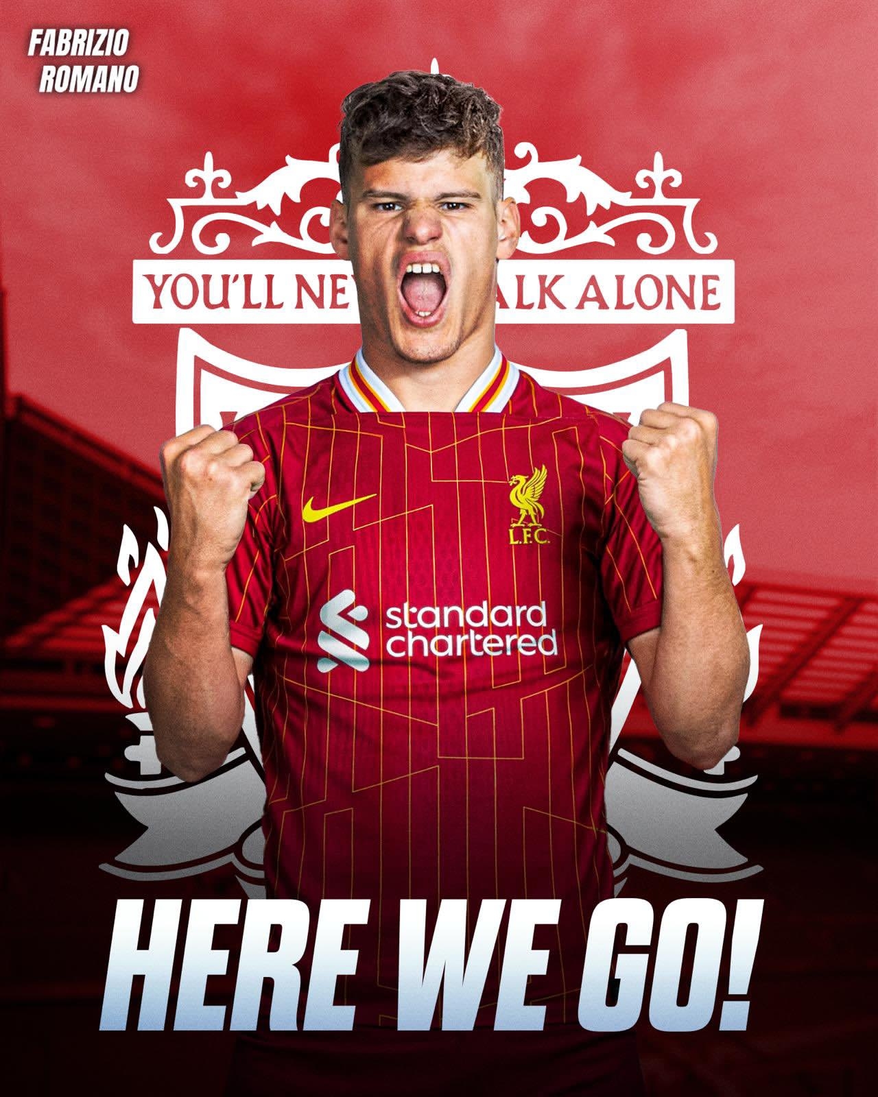 利物浦敲定今夏首笔重磅引援 4000万镑签下匈牙利飞翼