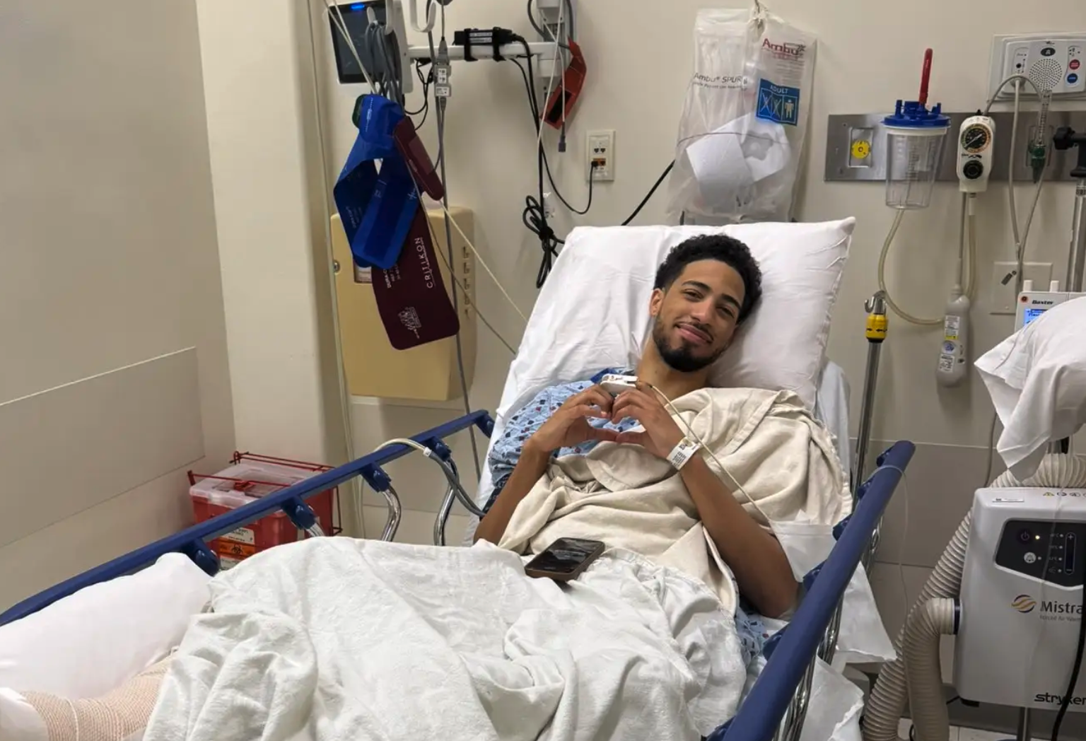 哈利伯顿术后发声:感恩所有支持 誓言强势归来 哈利伯顿术后发声:感恩所有支持 誓言强势归来