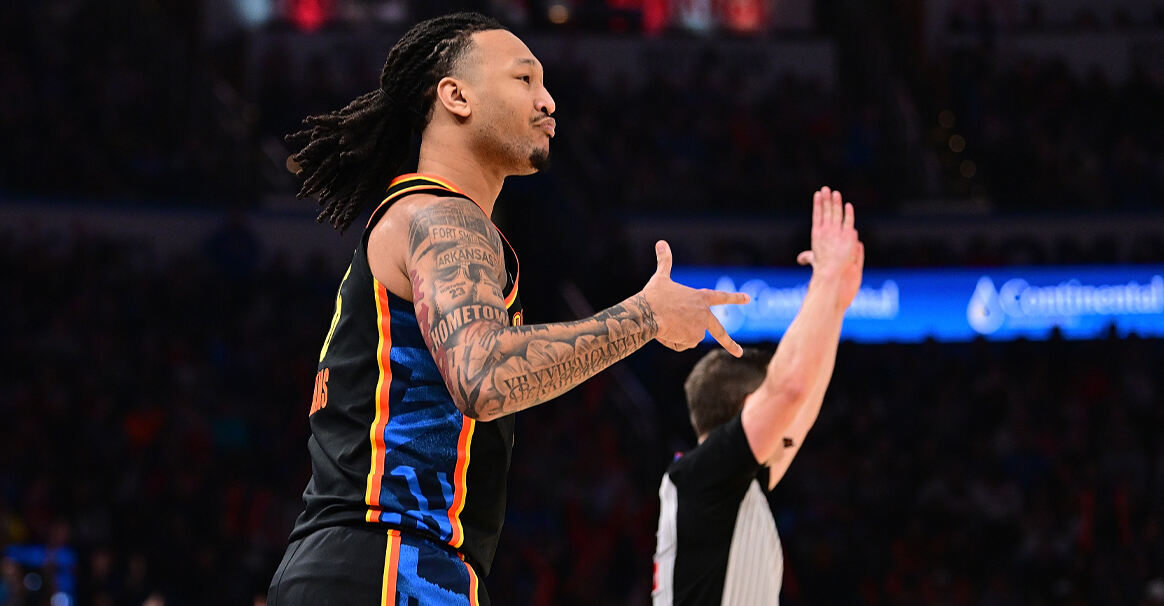 雷霆3年2400万续约杰林-威廉姆斯