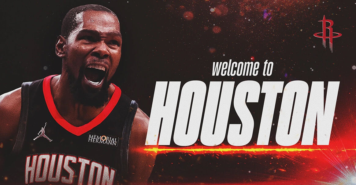 火箭管理层谈七队大交易：杜兰特完美适配 感谢离队球员付出